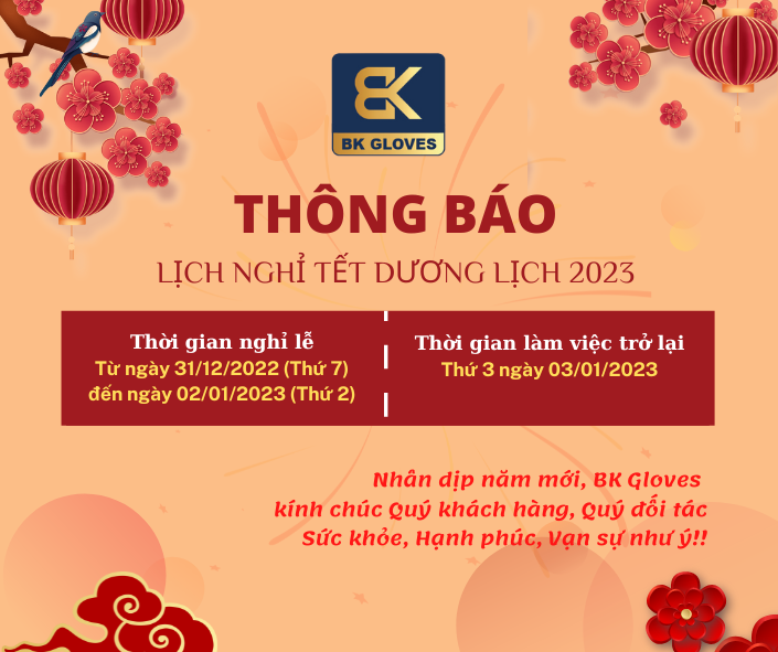 THÔNG BÁO LỊCH NGHỈ TẾT DƯƠNG LỊCH 2023